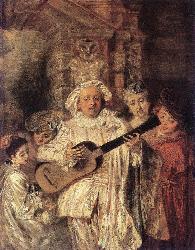 WATTEAU, Antoine Gilles and his Family